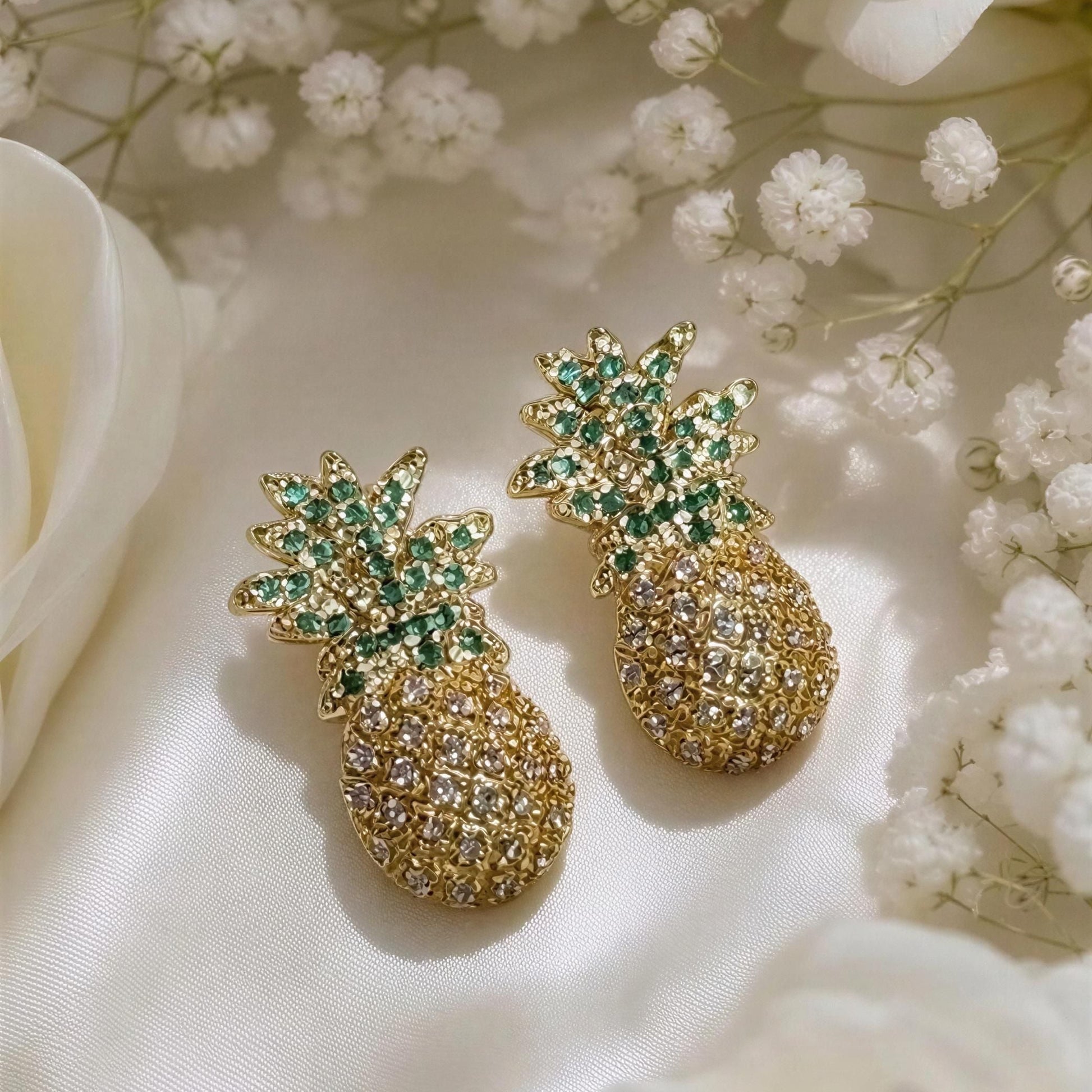 Pineapple Stud Earrings